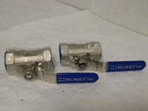 PRO Stainless Steel Standard Ball Valve 1" Pipe Standard Qty 2 2053.51432684