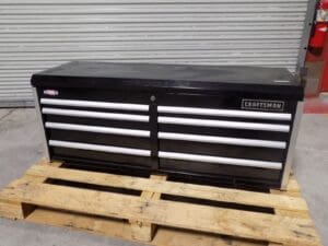 Craftsman Top Chest Tool Box 8 Drawer 52" x 18" x 19" CMST40779BK Damaged