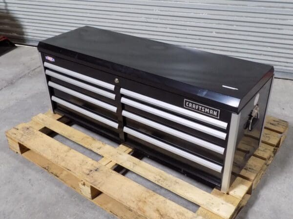 Craftsman Top Chest Tool Box 8 Drawer 52" x 18" x 19" CMST40779BK Damaged