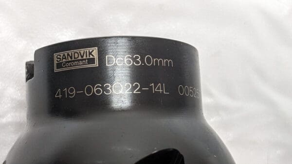 Sandvik Coromant CoroMill419 Face Milling Cutter 48.3mmCD 419-063Q22-14L 6289894