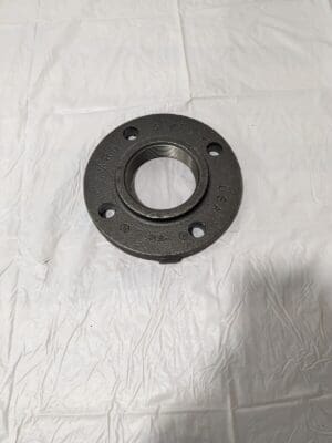 Ward Screwed Flange 3" x 7-1/2" Black Cast Iron Steam Companion FCICOFL3X7-1/2