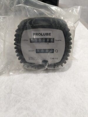 PRO-LUBE 1/2" NPT Port Mechanical Oil Flowmeter OM-10Q/1-2/N