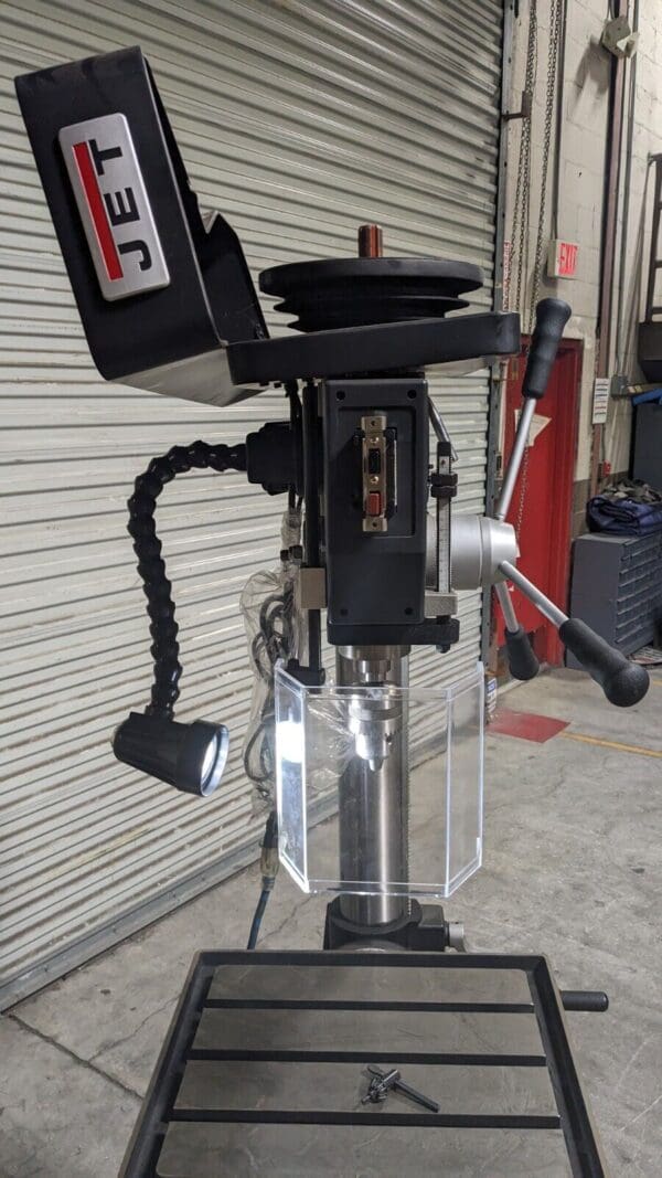 Jet 22" Industrial Floor Drill Press 12 Speed 1.5 HP 115/230v IDP-22 Damaged