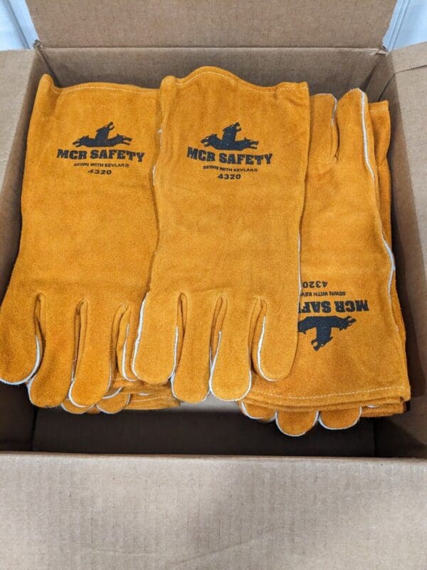 MCR SAFETY Welding Gloves: Memphis, for Stick LH ONLY Qty 17 4320