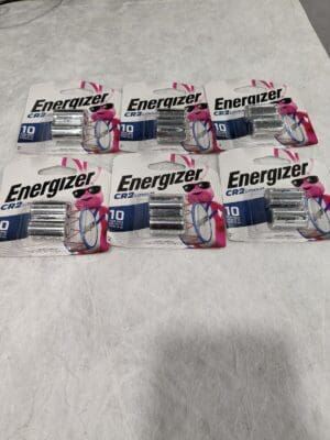 Energizer CR2 Lithium Batteries (6-Packs), 3V Photo Batteries EL1CR2BP2