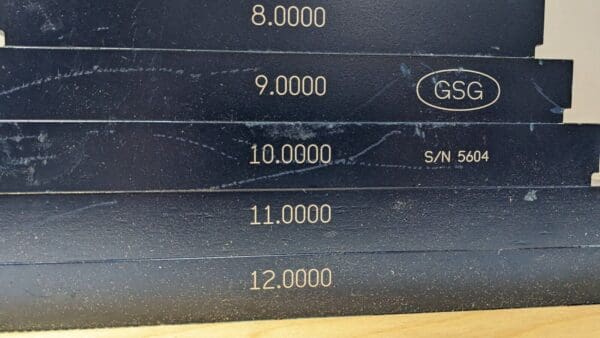 Glastonbury Southern Gage Micrometer Master 1" to 12" SUR300000