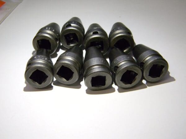 Apex SAE Socket 9/32'' Standard Sockets 3/8'' Square Drive Bag of 9 #3109