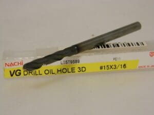 Nachi VG Oil Hole Drill 3D #15 x 3/16 1406546