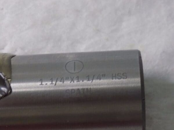 Interstate Square End Mill 1-1/4" x 2" x 4-1/8" HSS RH #720-3228