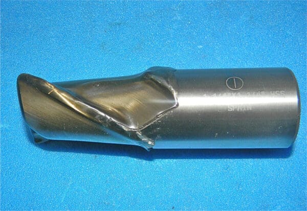 Interstate Square End Mill 1-1/4" x 2" x 4-1/8" HSS RH #720-3228