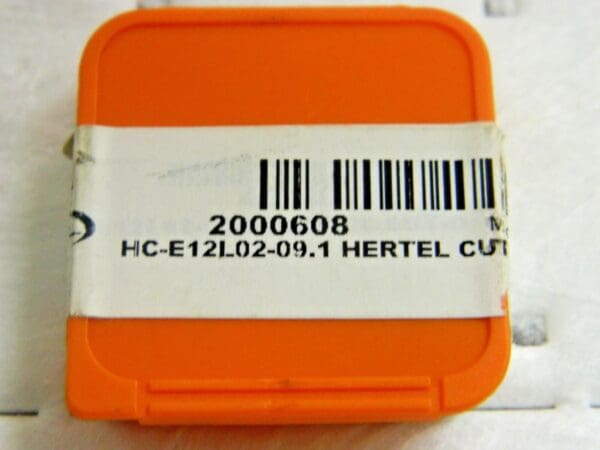 Hertel Indexable Cutoff & Grooving Support Blade LH HC-E12L02-09.1 2000608