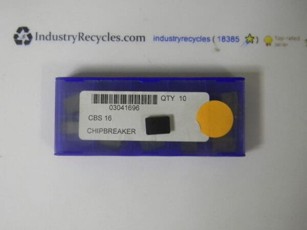 Carbide Square CBD Chipbreaker for Indexables 1/2" QTY 10 CBS-16