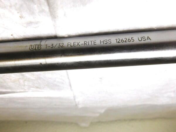 Union Butterfield Straight Shank Chucking Reamer 1-3/32” Dia x 10.5”L 5010799