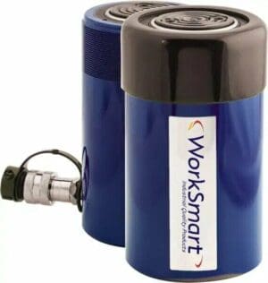 WorkSmart 55 Ton Portable Hydraulic Single Acting Cylinder 4" Stroke