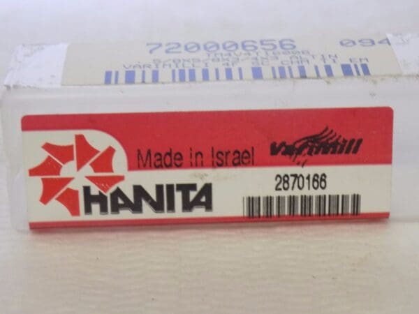 Hanita Carbide End Mill 5/8" Dia x 3" OAL 4FL RH ALTIN #TM4V4T16006