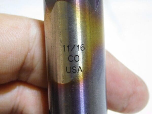 Cleveland Cobalt Dbl End Finishing End Mill 11/16” Dia 4Fl 5.625" OAL C33001