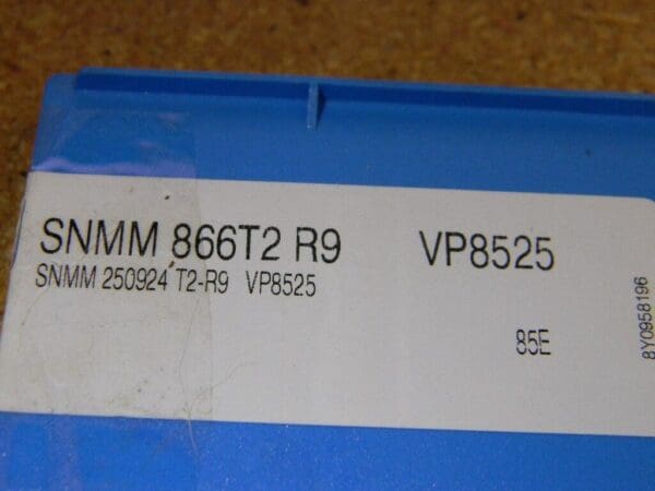 Walter SNMM866 R9 Grade VP8525 Carbide Turning Insert QTY 10 24920