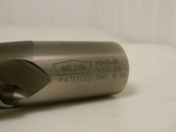 Weldon End Mill KB48-84-B 1-1/2" x 4" LOC Crest Kut M7 65634