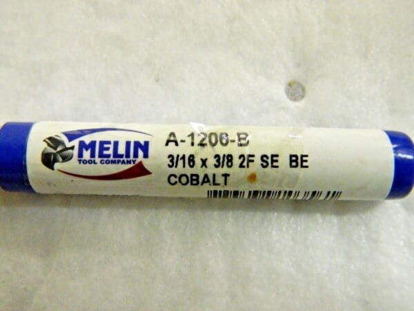 Melin Tool Cobalt Ball End Mills 3/16" x 3/8" Grade M42 2FL A-1206-B Qty 4 10356