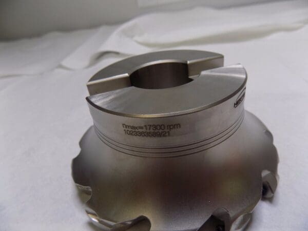 Hertel Angle Face Mill 4" Dia x 1.25" Hole x 2" OAH 11T 45717352