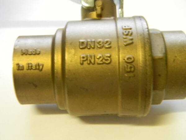 MC 1-1/4" Pipe 1-Way Bronze Ball Valve Pipe BVS-120