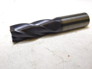 Hertel Solid Cabide Sq End Mill 1” Dia 2.25” LOC 4Fl 1" Shk Dia 5” OAL HAI40540L