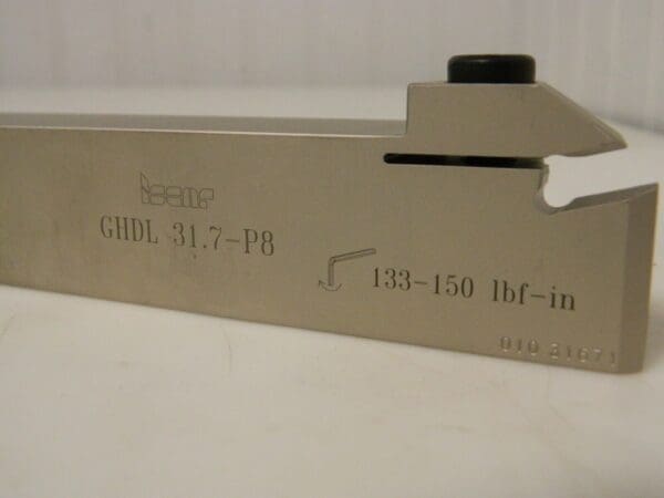 Iscar Ext LH Indexable Grooving Toolholder 0.65" Max Depth 0.283"-0.394" 2801037