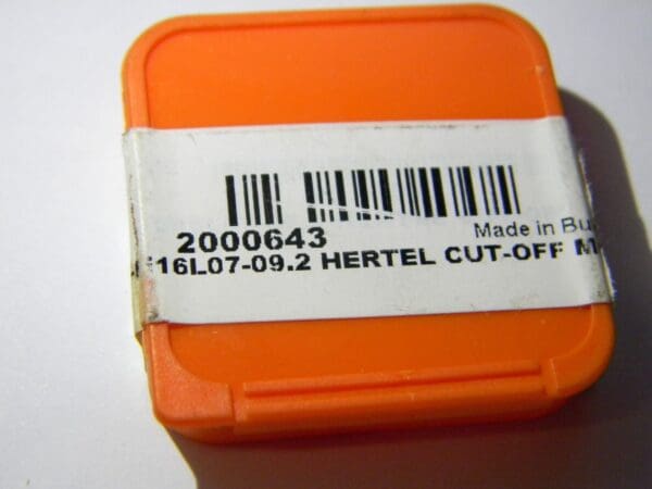 Hertel LH Indexable Cutoff and Grooving Support Blade HC-E16L07-09.2 2000643