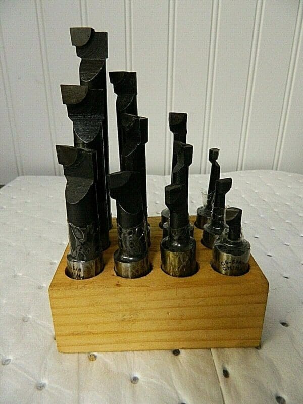 Interstate C6 Carbide Tipped RHC 12 PcSet Boring Bar Set 08059503