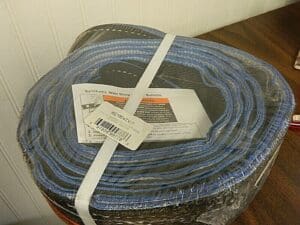 Lift-All Sling 1" x 11FT Reverse eye Polyester Web Sling RE1804TX11