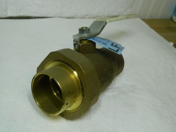 Apollo Bronze Single Union Ends Ball Valve 2" Pipe Standard Port 70LF40801