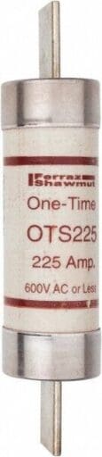 Ferraz Shawmut 300 VDC 600 VAC 225 Amp Fast Acting General Purpose Fuse OTS225