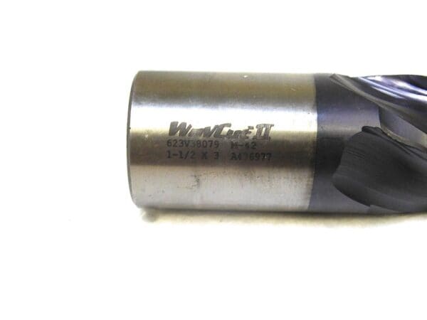 Hanita Wavecut II Cobalt Roughing End Mill 1-1/2” Dia 4Fl 3” LOC 5.5"L 623V38079