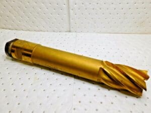 Quinco Heavy-Duty End Mill Sure-Lock Shank HSS 2.5"Dia x 16"OAL 6FL 350038528286