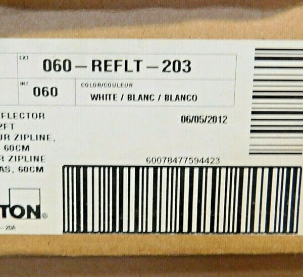 Leviton Zipline 3-Lamp 2-Feet Reflectors Qty 8 060-REFLT-203