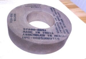 Norton Feed Abrasive Wheels 57A80-RR51 9" x 2" x 4" Qty 2 66253022718