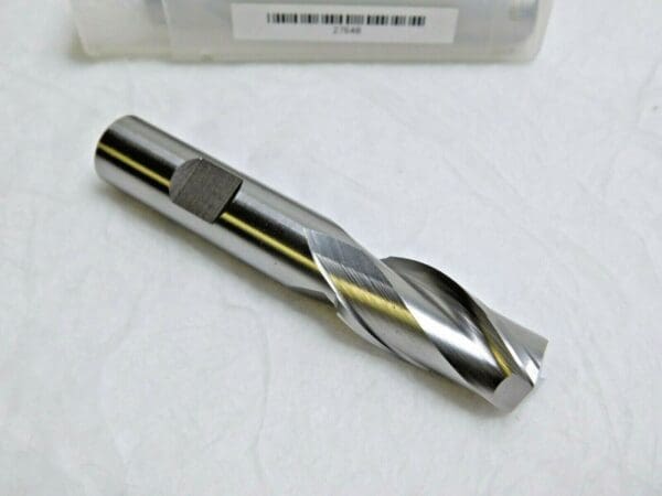 Square End Mills HSS 9/16" x 1-1/8" LOC x 1/2" SD x 3-1/8" OAL 2FL Qty 2 27648