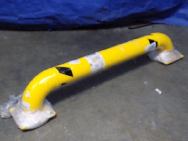 Vestil Rack Guard 48" x 9" Low Profile Steel Yellow #LPRO-48-9-4