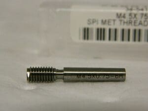 SPI Single End Plug Thread Go Gage M4.5x0.75 Class 6H 34-541-3