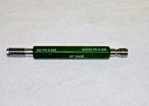 GF Gage Go/No Go Truncated Taperlock Set M10 x 1.25 6H #S1001256GS