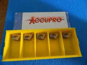 Accupro Cut-Off Carbide Inserts AGTL-8-4-C5PV Qty. 5 00990002