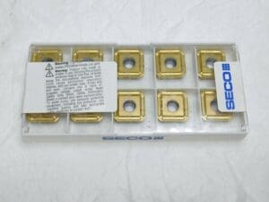 Seco Carbide Milling Inserts TiAlN/TiN SPMX1504AP-75 Grade F40M Qty 10 23984