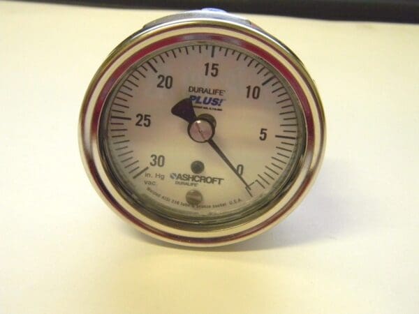 Ashcroft Pressure Gauge 2-1/2" x 1/4" 30 to 0 Scale Range 95428XLL