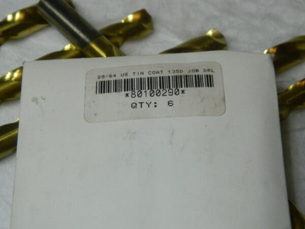 Hertel 29/64" x 4-3/16" x 5-5/8" 135° HSS Jobber Drill Qty. 6 84579846