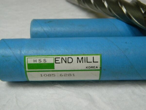 Interstate HSS Sq End Mill 7/8" 5" LOC 7/8" Shank Diam 7-1/4" OAL 4 FL 1085 6281