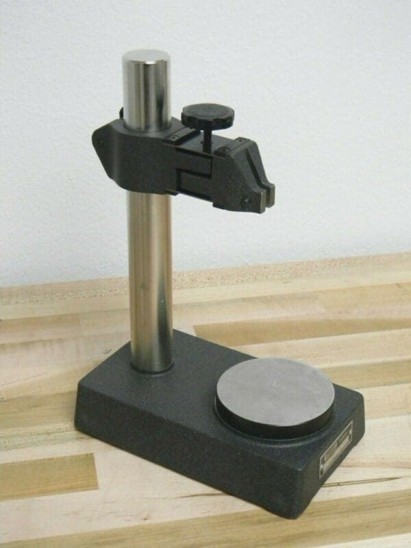 SPI Cast Iron Comparator Gage Stand 3-5/8" Flat Round Anvil 30-212-5