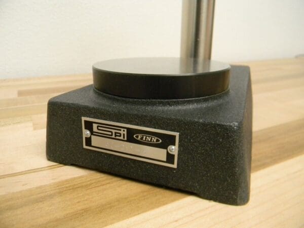 SPI Cast Iron Comparator Gage Stand 3-5/8" Flat Round Anvil 30-212-5