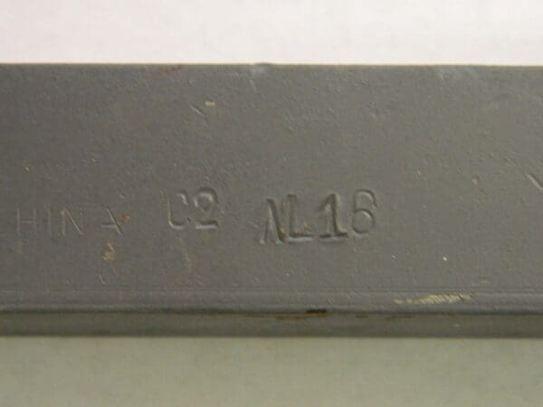 Interstate square shoulder 1" x 1" C2 Carbide Tip Single-Point Tool Bit AL16C2