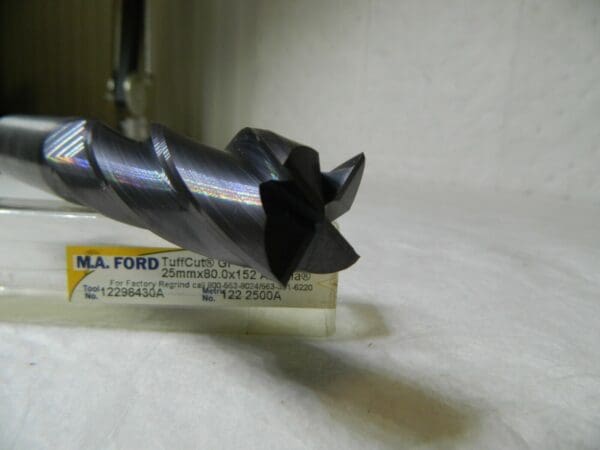 MA Ford TuffCut GP Series 4FL 25mm x80.0mm x152mm ALtima CC End Mill 12298430A