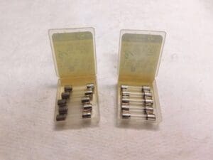 Ferraz Shawmut Gould Fast Acting Mini Glass Fuse 250V 0.75A Qty. 2 GGX3/4-MSC